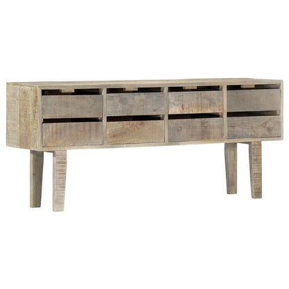 Credenza 140x30x60 cm in Legno Massello di Mango - homemem39