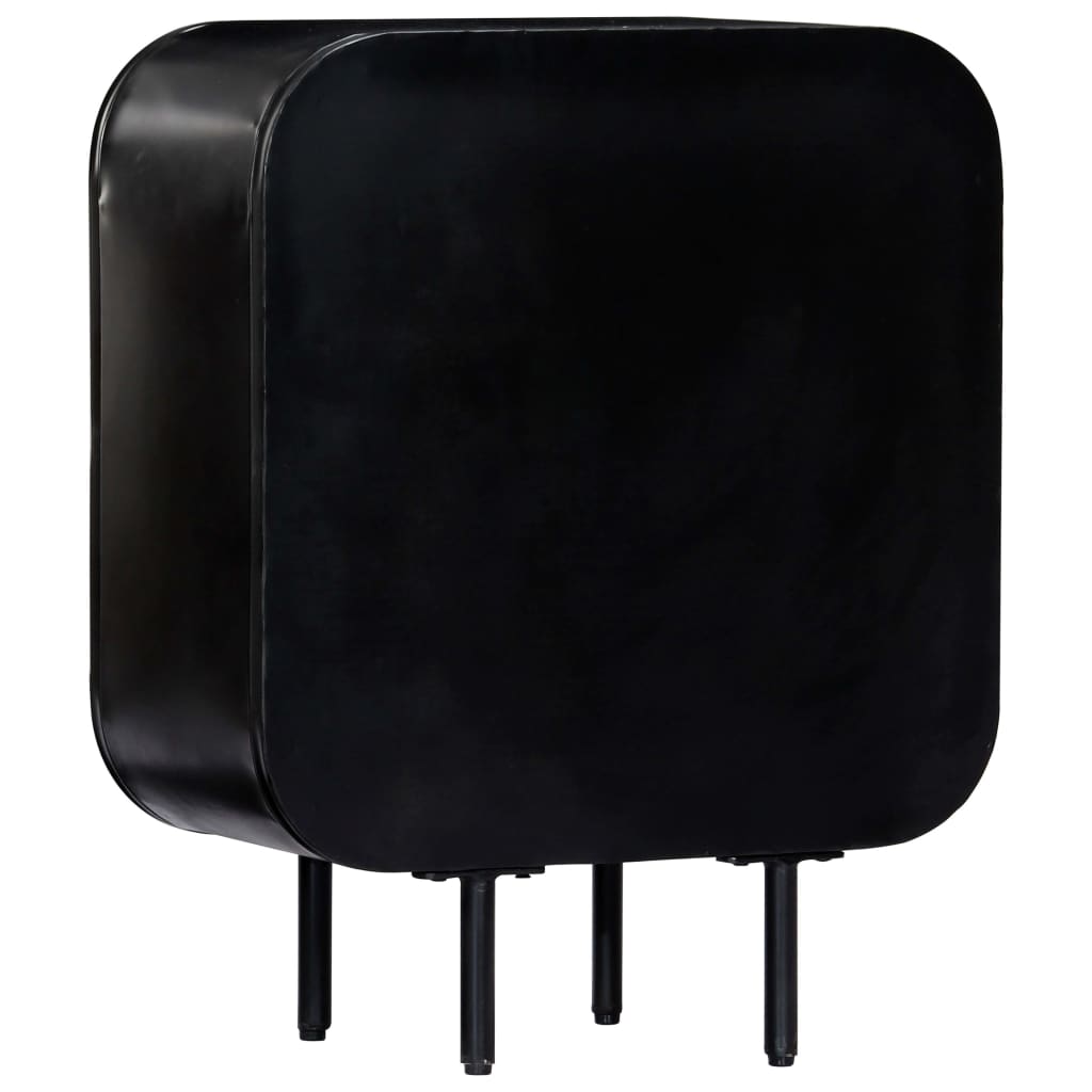 Credenza 60x30x75 cm in Legno Massello di Recupero - homemem39