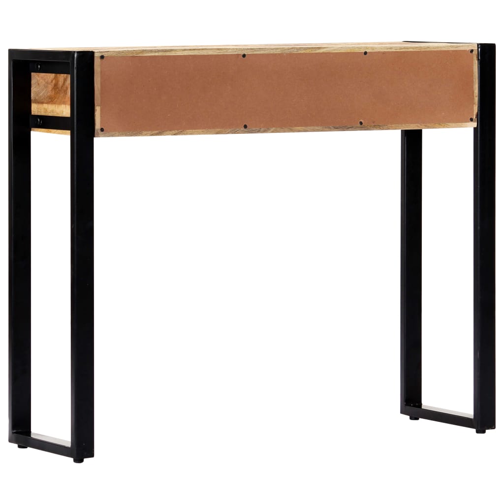 Tavolo Consolle 90x30x75 cm in Legno Massello di Mango | homemem39