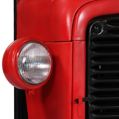 Cantinetta per Vini a Trattore 49x31x172 cm Massello di Mango - homemem39