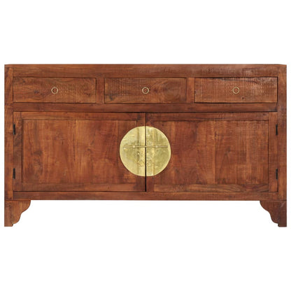 Credenza 140x40x80 cm in Legno Massello d'Acacia