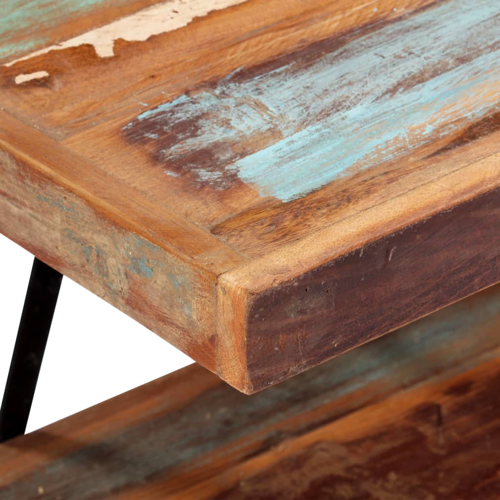 Mobile Porta TV 160x40x50 cm in Legno Massello di Recupero - homemem39