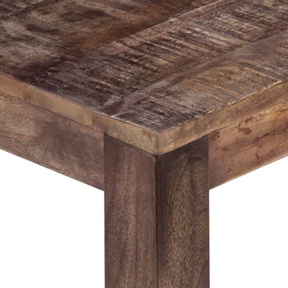 Tavolino da Salotto 50x50x35 cm Legno Massello di Mango