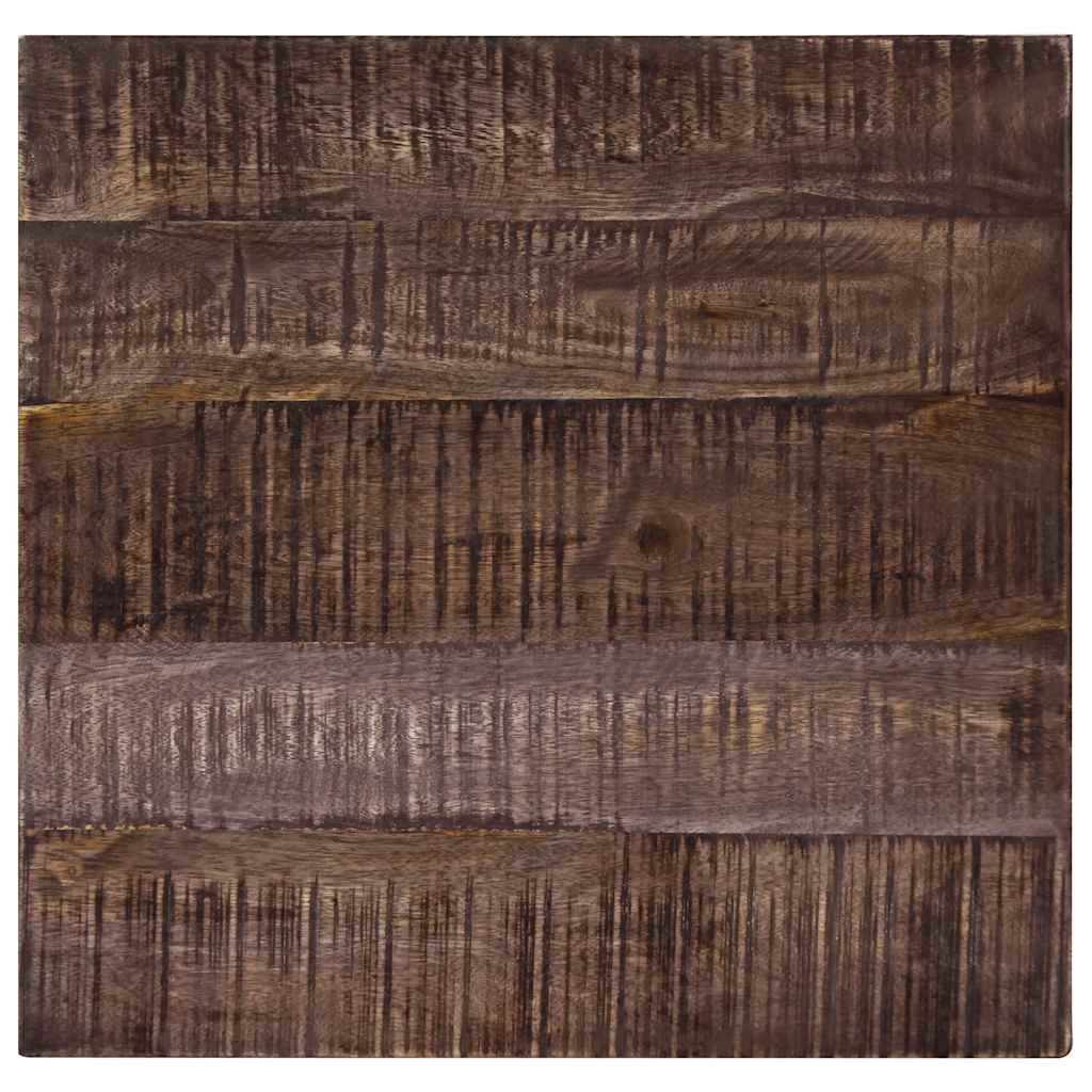 Tavolino da Salotto 50x50x35 cm Legno Massello di Mango