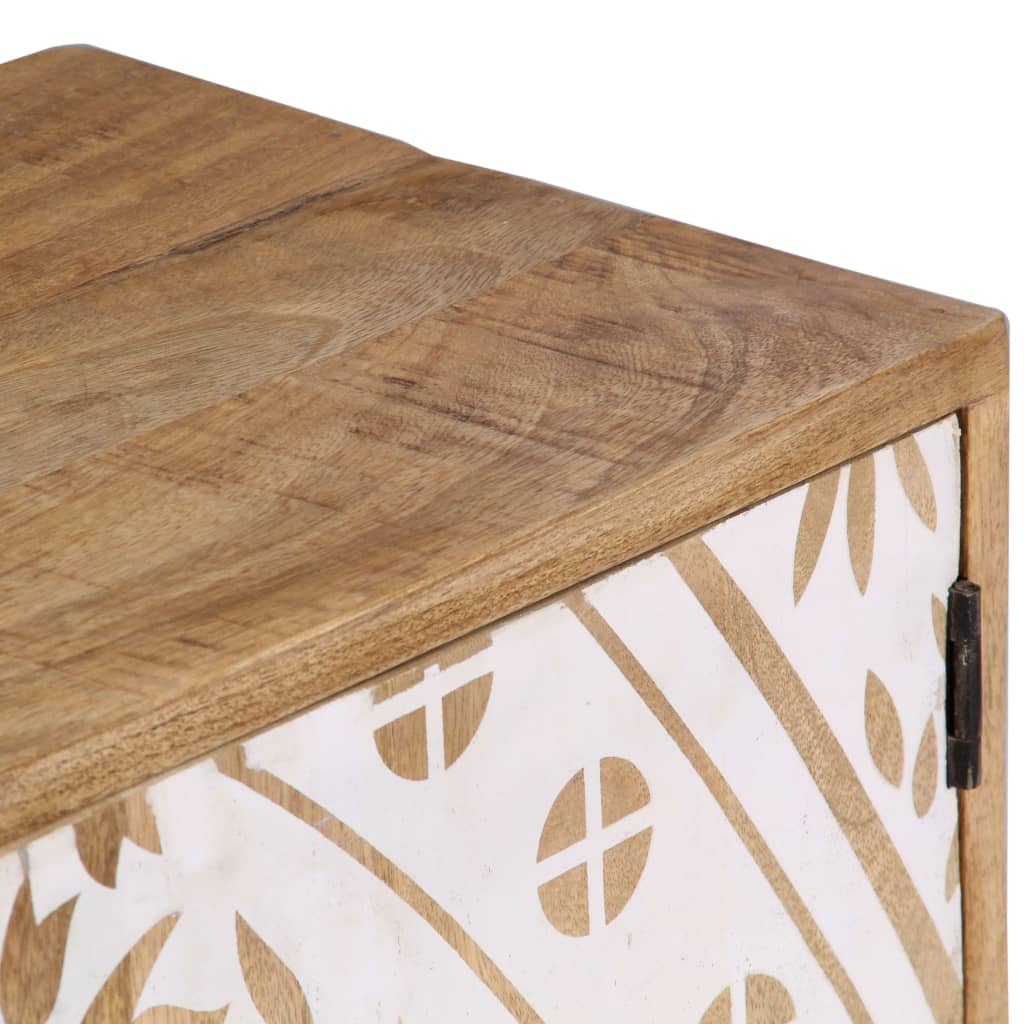 Mobile Porta TV 140x30x40 cm in Legno Massello di Mango | homemem39