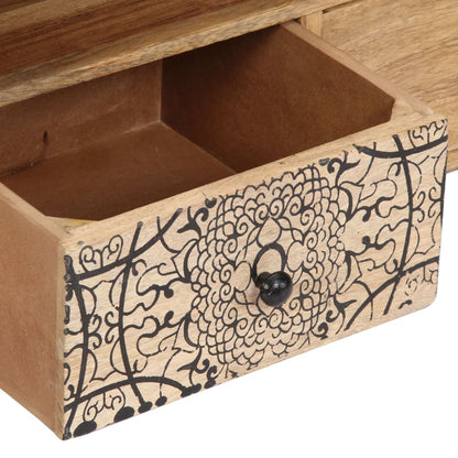 Mobile Porta TV 140x30x40 cm in Legno Massello di Mango | homemem39