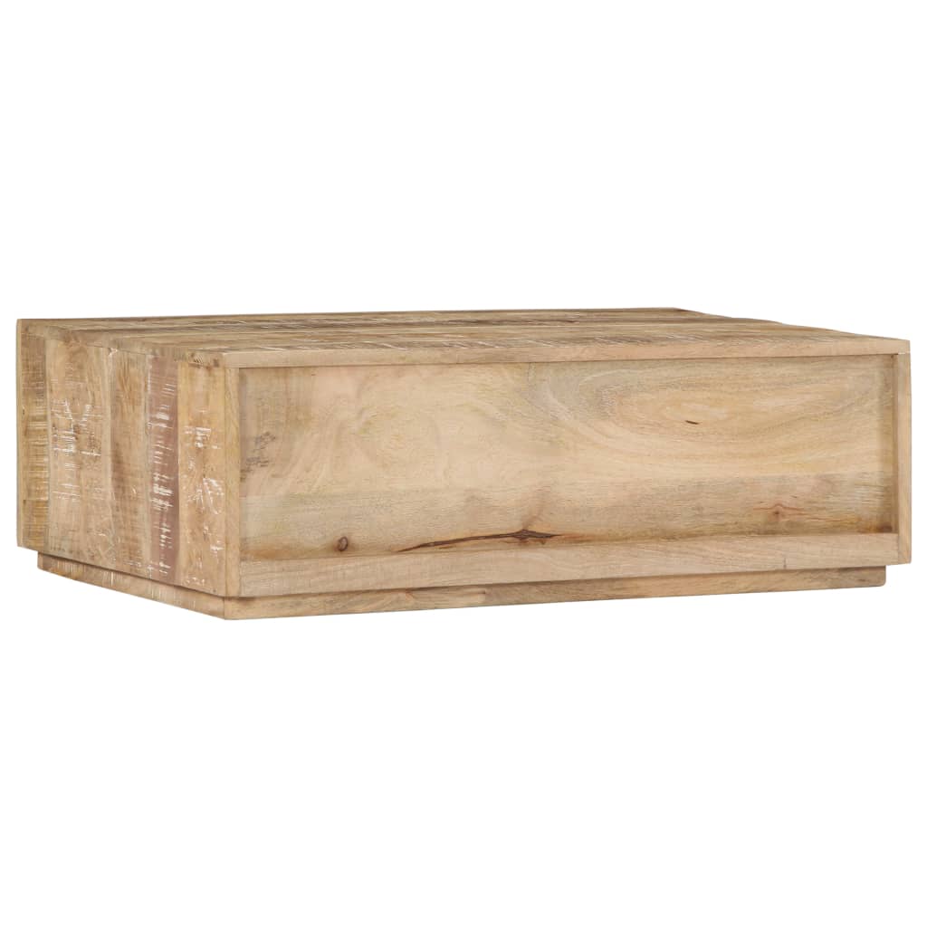 Tavolino da Salotto 90x60x30 cm in Legno Massello di Mango | homemem39