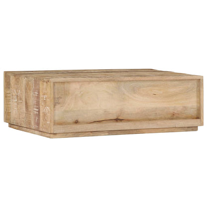 Tavolino da Salotto 90x60x30 cm in Legno Massello di Mango | homemem39