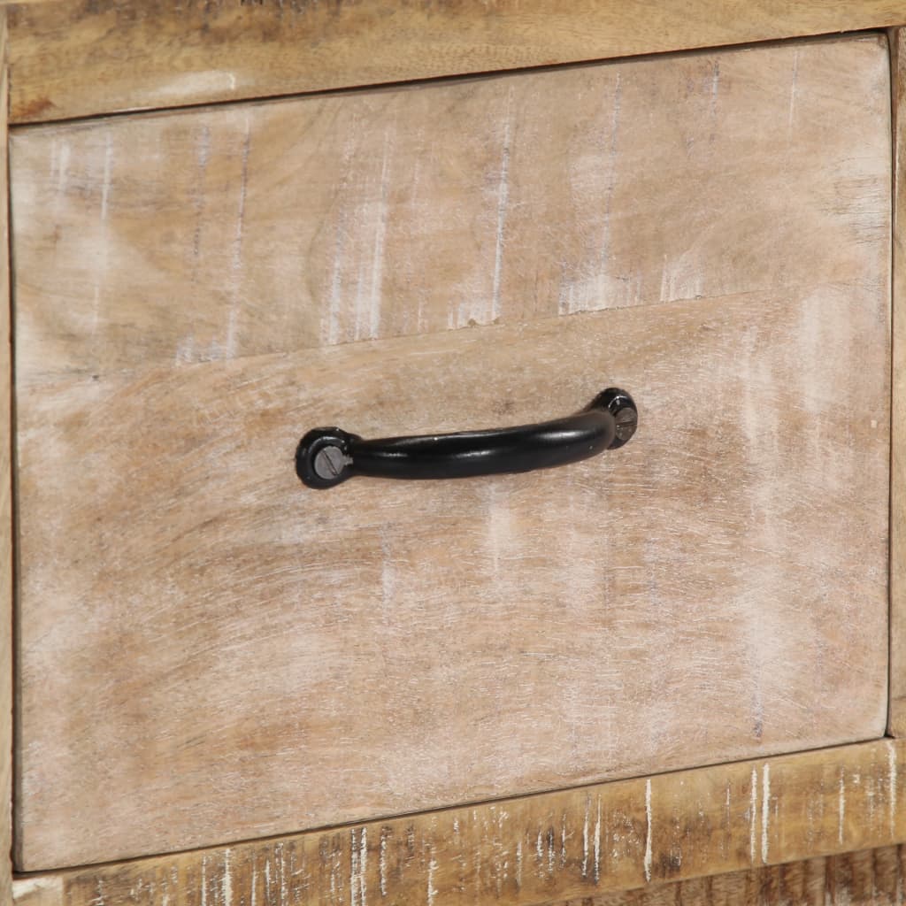 Tavolino da Salotto 90x60x30 cm in Legno Massello di Mango | homemem39