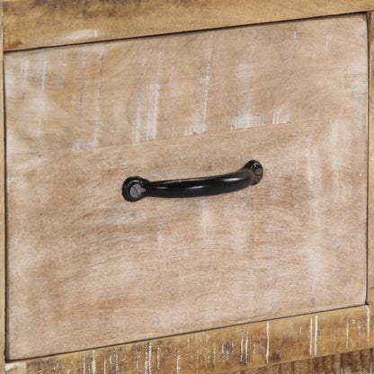 Tavolino da Salotto 90x60x30 cm in Legno Massello di Mango | homemem39