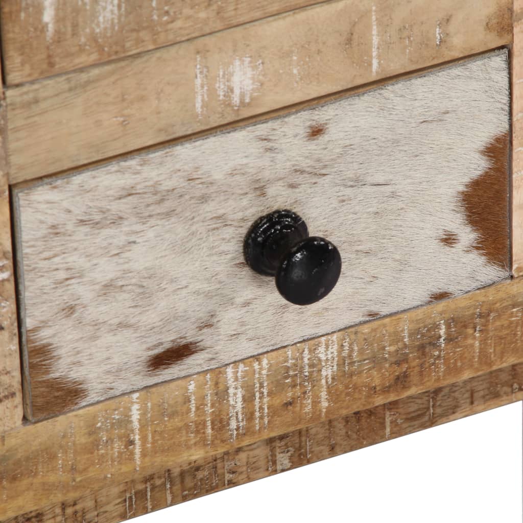 Tavolino da Salotto 90x60x30 cm in Legno Massello di Mango | homemem39