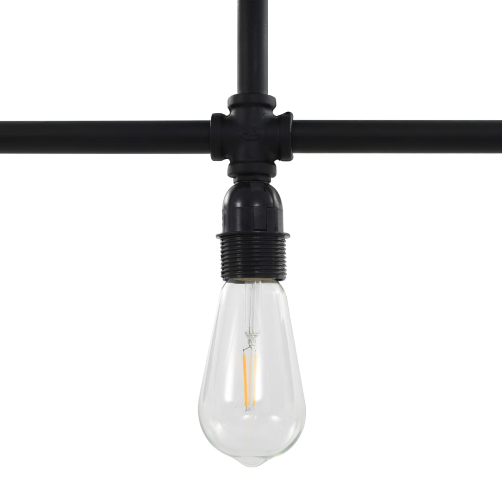 Lampadario Nero per 3 Lampadine E27 - homemem39