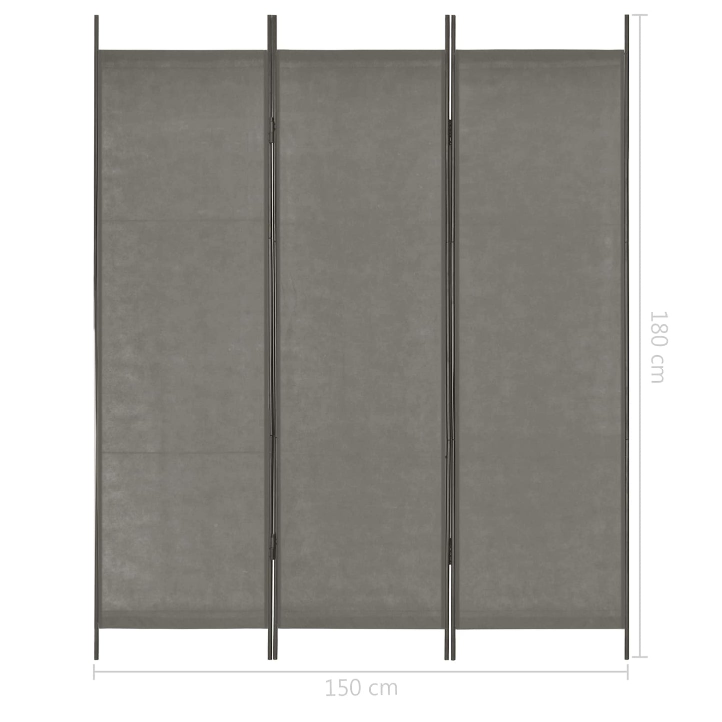 Divisori per Stanze Grigio Tessuto