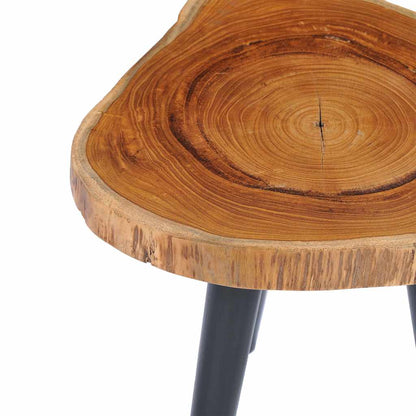 Tavolino da Salotto 40x45 cm in Massello di Teak