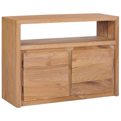 Credenza 80x30x60 cm in Legno Massello di Teak - homemem39