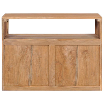 Credenza 80x30x60 cm in Legno Massello di Teak - homemem39