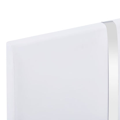 Giroletto senza Materasso Bianco in Similpelle 90x200 cm | homemem39