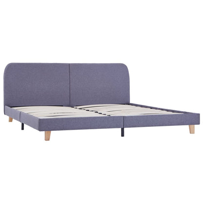 Giroletto senza Materasso Grigio Chiaro 180x200 cm Tessuto | homemem39