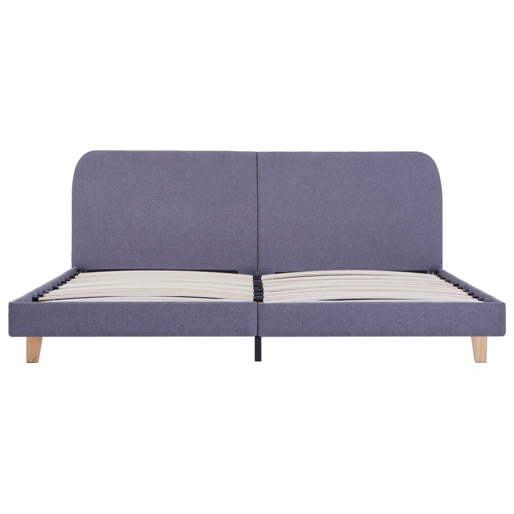 Giroletto senza Materasso Grigio Chiaro 180x200 cm Tessuto | homemem39