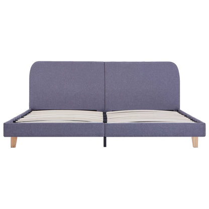 Giroletto senza Materasso Grigio Chiaro 180x200 cm Tessuto | homemem39