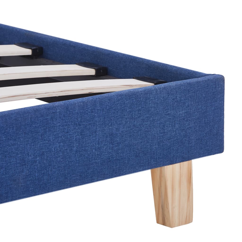Giroletto senza Materasso Blu 90x200 cm in Tessuto | homemem39