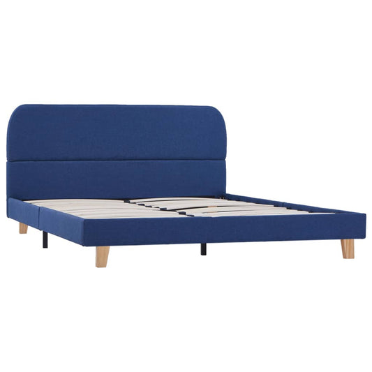 Giroletto senza Materasso Blu 140x200 cm in Tessuto | homemem39