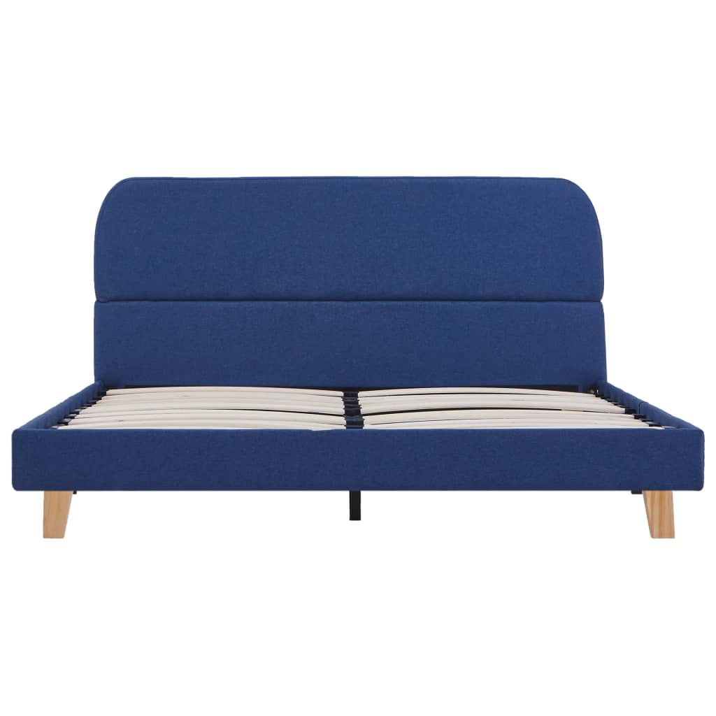 Giroletto senza Materasso Blu 140x200 cm in Tessuto | homemem39