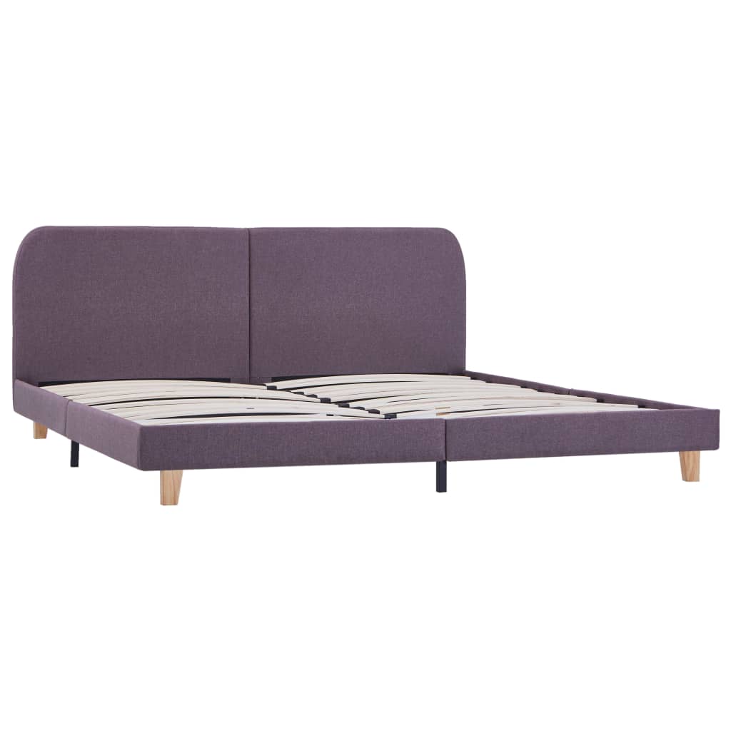 Giroletto senza Materasso Tortora 180x200 cm in Tessuto | homemem39