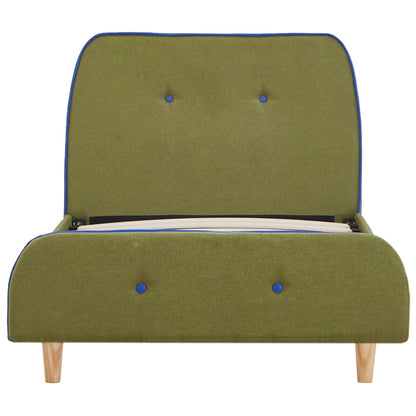 Giroletto senza Materasso Verde in Tessuto 90x200 cm | homemem39