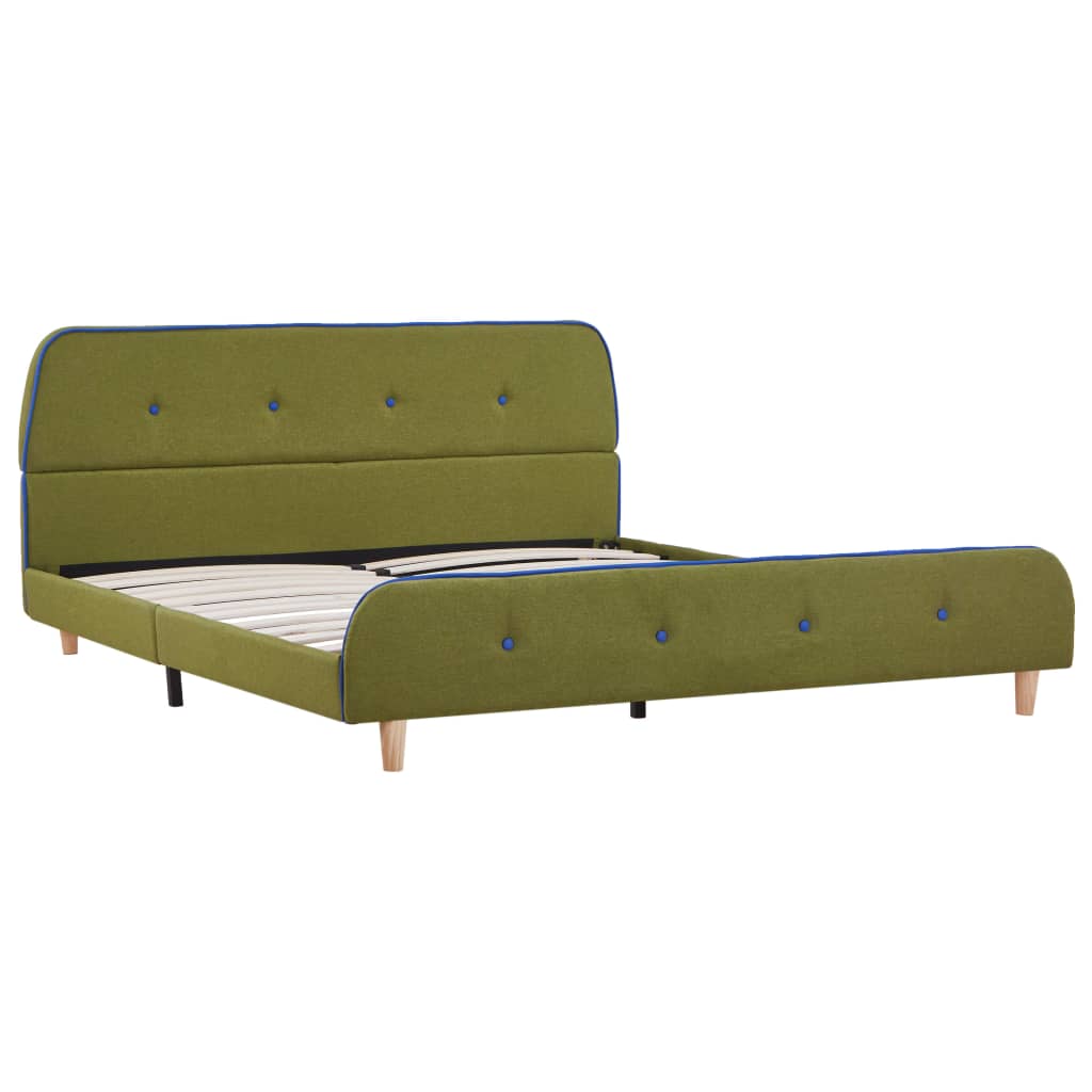 Giroletto senza Materasso Verde 140x200 cm in Tessuto | homemem39
