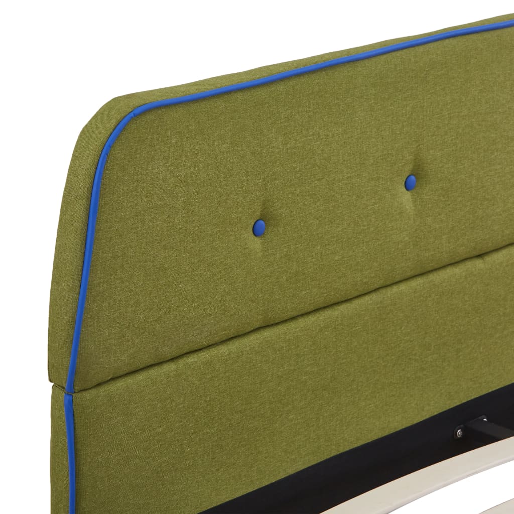 Giroletto senza Materasso Verde 140x200 cm in Tessuto | homemem39