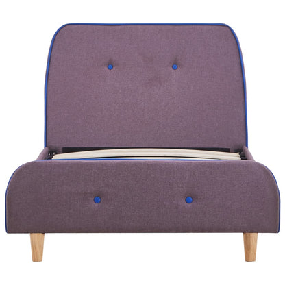 Giroletto senza Materasso Tortora 90x200 cm in Tessuto | homemem39