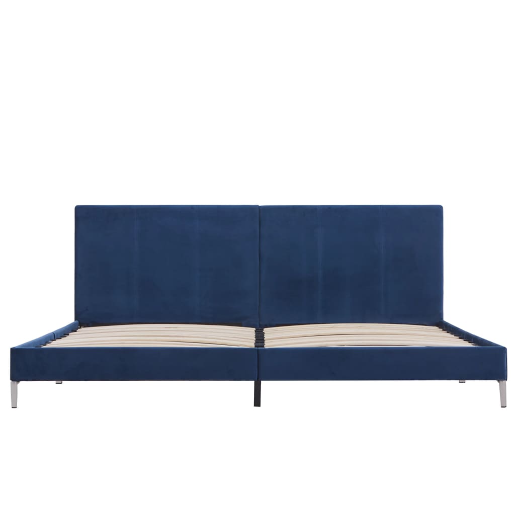 Giroletto senza Materasso Blu 180x200 cm in Tessuto | homemem39