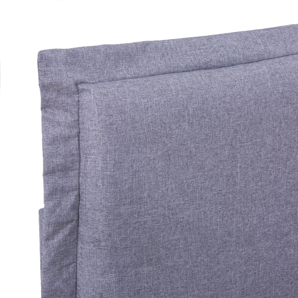 Giroletto senza Materasso Grigio Chiaro 140x200 cm Tessuto | homemem39