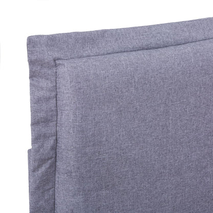 Giroletto senza Materasso Grigio Chiaro 140x200 cm Tessuto | homemem39