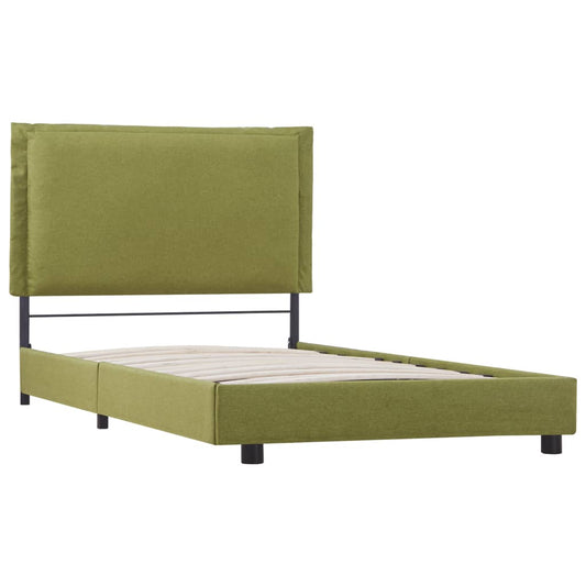 Giroletto senza Materasso Verde in Tessuto 90x200 cm | homemem39