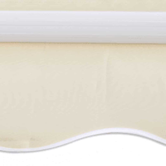 Tenda da Sole Pieghevole Motorizzata 600 cm Crema | homemem39