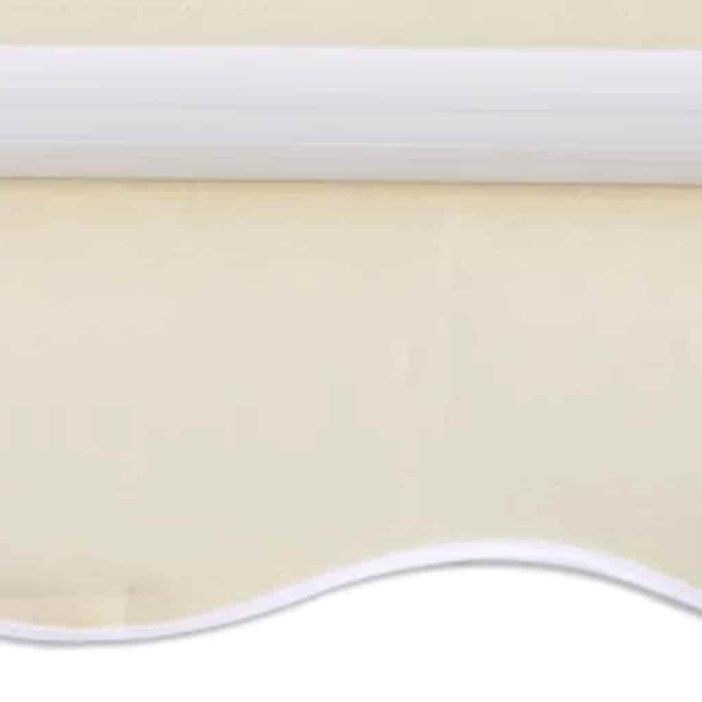 Tenda da Sole Pieghevole Motorizzata 600 cm Crema