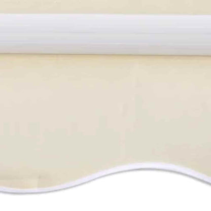 Tenda da Sole Pieghevole Motorizzata 600 cm Crema