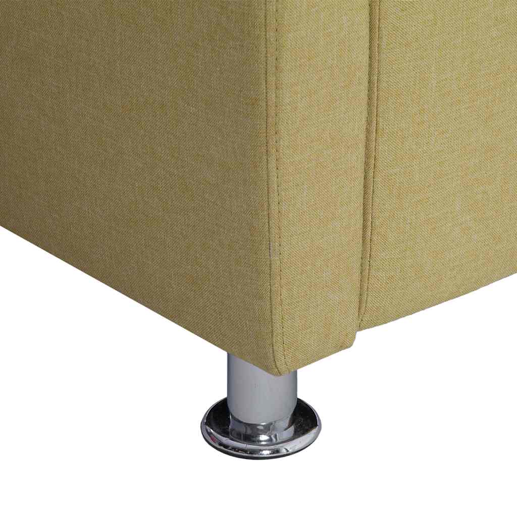 Poltrona a Cubo Verde in Tessuto - homemem39