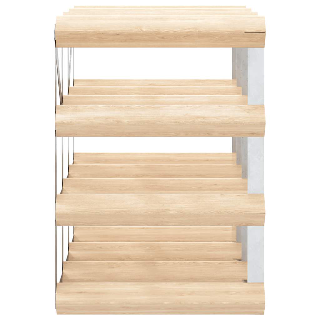 Portavini da 12 Bottiglie in Legno Massello di Pino