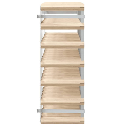 Portavini da 42 Bottiglie in Legno Massello di Pino