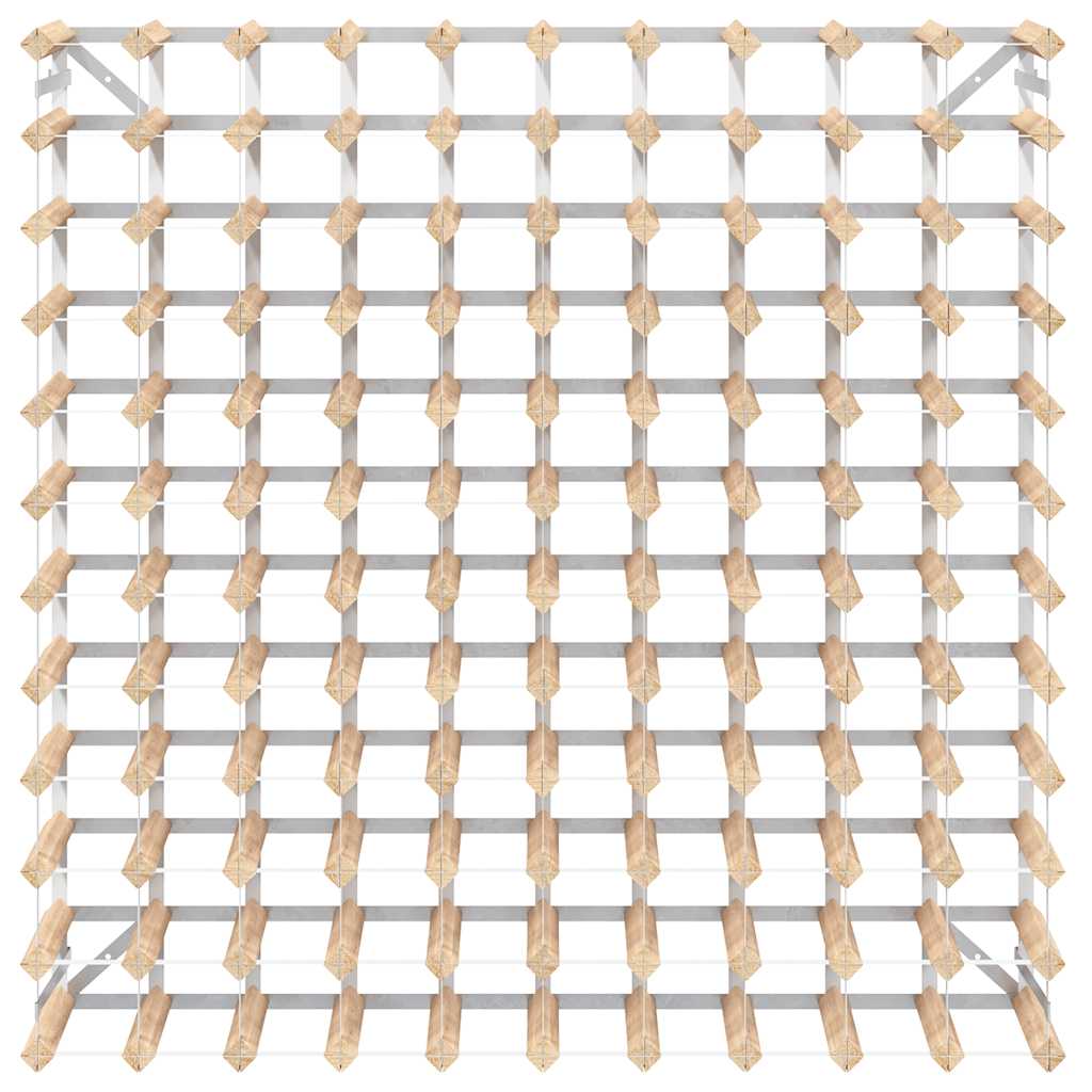 Portavini da 120 Bottiglie in Legno Massello di Pino