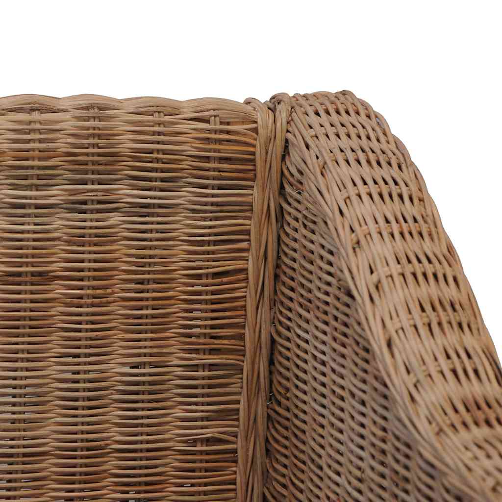 Poltrona con Cuscini in Rattan Naturale | homemem39