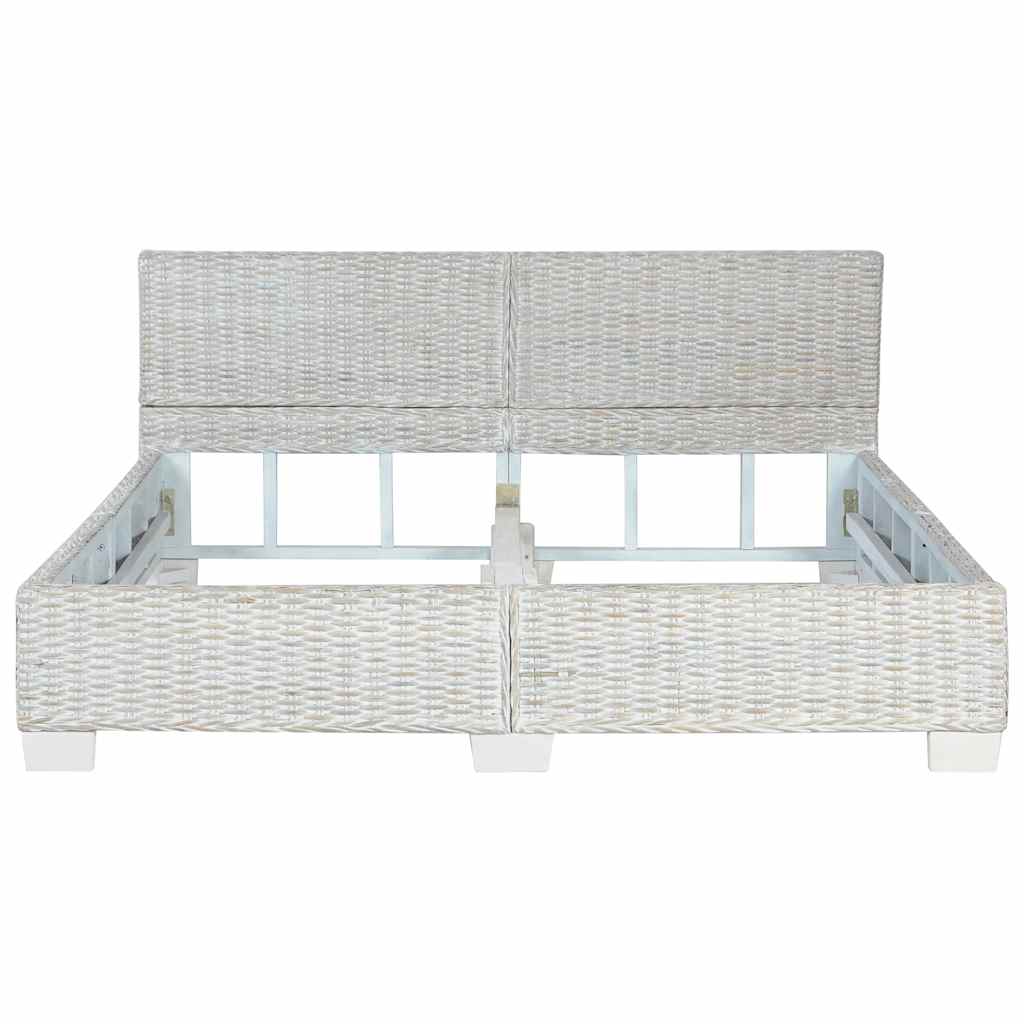 Giroletto Grigio in Rattan Naturale 160x200 cm | homemem39