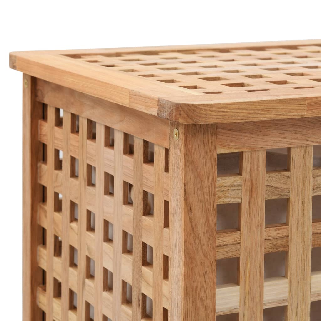 Portabiancheria 39x39x65 cm in Legno Massello di Noce | homemem39