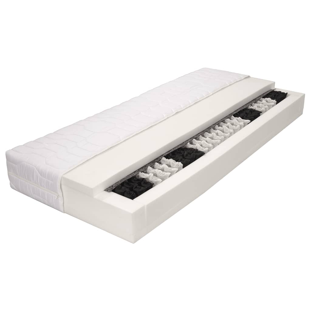 Materasso 120x200 cm 7 Zone a Molle Insacchettate 20 cm H2 | homemem39