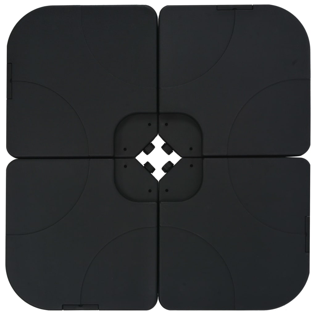 Parasole da Giardino con Base Portatile Antracite - homemem39