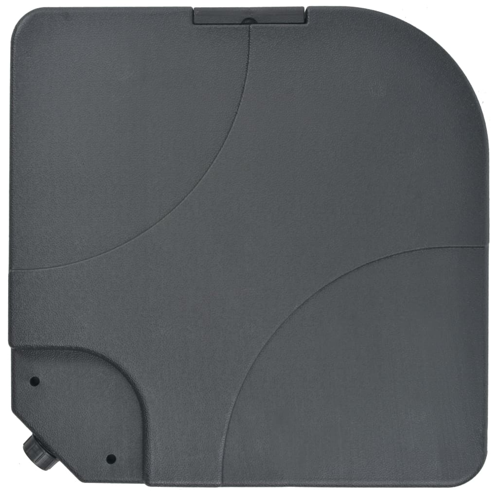 Ombrellone da Giardino con Base Portatile Tortora - homemem39