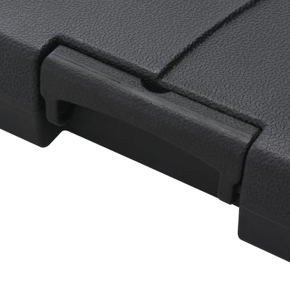 Ombrellone da Giardino con Base Portatile Tortora - homemem39